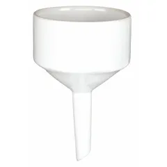 APPROVED VENDOR Buchner Funnel, Porcelain, 4.8 L, 280 mm, White