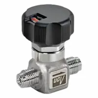 HAM-LET High Purity Diaphragm Valve: 1/4 in, 316L Stainless Steel, Male Face Seal x Male Face Seal (MPN EVZS4R-BV)