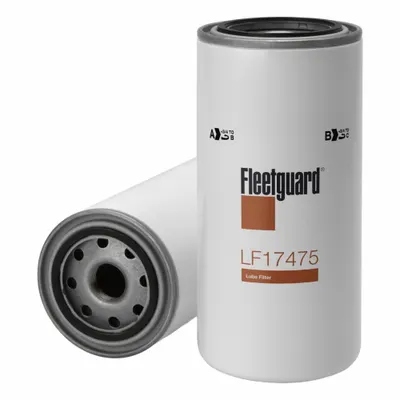 FLEETGUARD Automotive Oil Filter: B7378, LF17475, M24-1.50 Thread Size, 12 in Overall Ht - Spin-On Oil Filters
