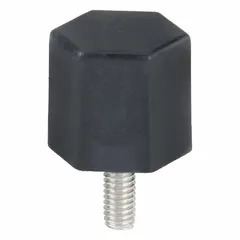 This thumb screw is a replacement part for HOSHIZAKI ice machines. It is used to secure panels or components during assembly or maintenance, ensuring proper machine operation in commercial kitchens and foodservice operations.