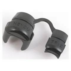 Strain relief accessory for heat guns, designed to protect the power cord at the entry point into the tool. Helps reduce stress on the cord, preventing damage and pull-out during use. Suitable for industrial maintenance and repair applications.