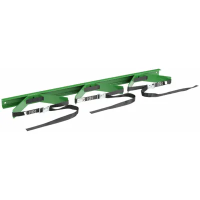 SAFTCART Cylinder Bracket: 3 Cylinder, For 9 1/2 in to 10 in Dia - Wall-Mounted Brackets