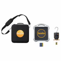 TESTO Charging Scale: 220 lb Max, Built-In Display, 11 5/16 in H x 11 5/16 in W x 12 3/16 in L (MPN 0564 2560 01)