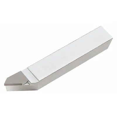 MICRO 100 Single-Point Tool Bit: EL Tool Bit Style, 5/8 in Shank Wd, 5/8 in Shank Ht - Brazed-Tip Lathe Tool Bits
