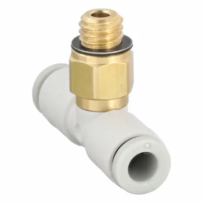 SMC KQ2T04-M6A Polybutylene & Brass Tube Fitting - Polybutylene & Brass Tube Fittings