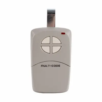LINEAR MCS 414001 Visor Transmitter, 4-Channel, 300 MHz, 512 Codes - Remote Controls for Security Systems