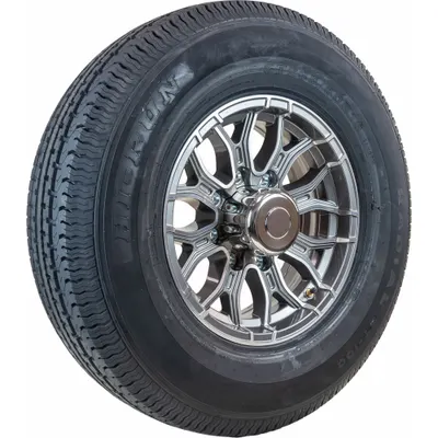 HI-RUN ST235/80R16 Trailer Tire & Wheel Assembly - Street Tire & Wheel Assembly