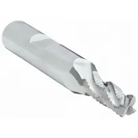 CLEVELAND Roughing End Mill: Cobalt, 4 Flute, Fine Pitch, 3/8" Mill Dia, 1-1/2" LOC, 3-1/4" OAL (MPN C30830)