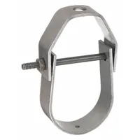 Clevis Hanger: Steel, For 1 1/2 in Pipe, For 3/8 in Threaded Rod, 730 lb Load Capacity (MPN 0500173059)
