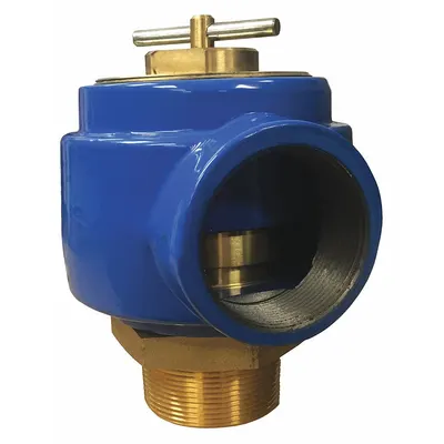 CONTROL DEVICES Blower Relief Valve: Pressure, 471 in wc Preset Limit - Pressure & Vacuum Relief Valves for Regenerative Blowers