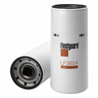 FLEETGUARD Automotive Oil Filter: B7685, LF3654, 1 3/8"-16 UN-2B Thread Size - Spin-On Oil Filters