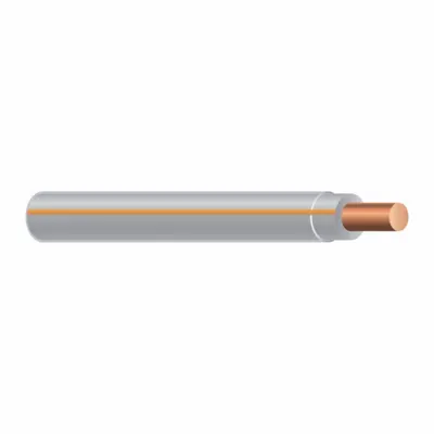 SOUTHWIRE 12 AWG Stranded Copper THHN/THWN Building Wire, 500 ft, Gray/Orange - Copper THHN/THWN Building Wires