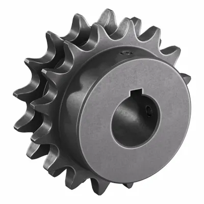 TRITAN Roller Chain Sprocket: 50-2, For 5/8 in Chain Pitch, 1 in Bore Dia, 16 Teeth - Size 50-2 Fixed-Bore Roller Chain Sprockets