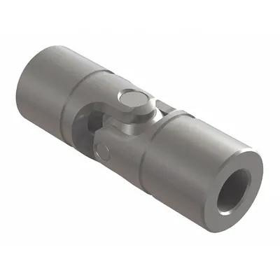 BELDEN Universal Joint: Stainless Steel, 1750, Round, 22 mm Bore Dia, 127 mm Overall Lg - Corrosion Resistant Universal Joints for Round Shafts