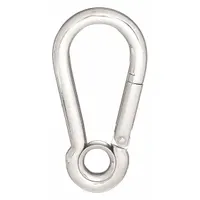 LUCKY LINE PRODUCTS Interlocking Snap: 1 Snaps, 220 lb Working Load Limit, Solid Gate