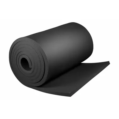 K-FLEX USA Oil-Resistant Buna-N Foam Rubber Insulation: Sheet, 1 1/2 in Thick, 4 ft x 26 ft - Buna-N/PVC Insulation Sheets