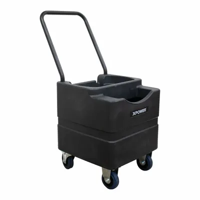 XPOWER Reservoir Tank: Polyethylene, 11.8 gal Tank Capacity - Water Reservoirs for Misting Fans