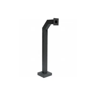PEDESTAL PRO 42-3-12 Car Height Pedestal, 42 in Overall Height, Black - Pedestals for Gate Operators