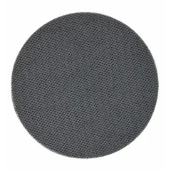 Coated abrasive disc for drywall sanders, featuring silicon carbide grain on a mesh backing. The 240-grit fine grade is suited for smoothing joint compound and preparing surfaces for painting. Hook-and-loop attachment enables quick disc changes. Designed for non-vacuum load applications.