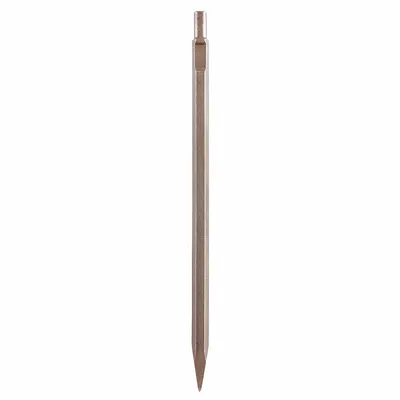 MILWAUKEE Chisel for Spline Tool: 1 23/32 in Head Wd, 18 in Overall Lg - Chisel Bits for Spline Demolition & Rotary Hammer Tools
