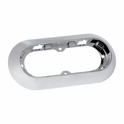 GROTE Surface Mount: Plastic, 7 15/16 in Lg, 13/16 in Ht, 3 11/16 in Wd - Vehicle Light Mounts & Brackets