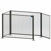 MORSE Drum Safety Enclosure Kit: 52 in x 88 in x 63.25 in, 4 ft Door Opening Wd, Steel, Three Phase (MPN GEK-310-3)