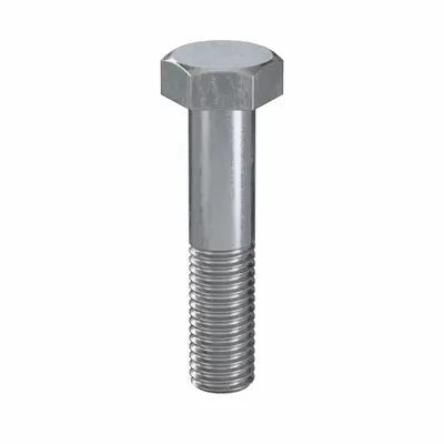LINDSTROM Hex Head Cap Screw: Steel, Class 8.8, Zinc Plated, M14, Metric, 65 mm lg - Class 8.8 Steel Hex Head Cap Screws