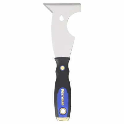 WESTWARD Painters Tool: Carbon Steel, 3 in Blade Wd, 4 1/4 in Blade Lg - Standard Painter's Multi-Tools