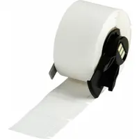 Wraparound Label: 1 in x 1 in, Nylon, Black on White, For 12 AWG to 10 AWG Wire Gauge (MPN M6-19-499)