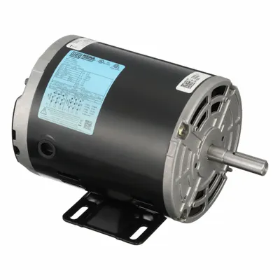 WEG General Purpose Motor: Rigid Base Mount, Open Drip Proof, 3/4 hp, 208-230/460V AC - Rigid Base 3-Phase General Purpose AC Motors