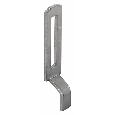 PRIME-LINE Keeper: Keeper, 1 1/4 in Overall Ht, 1/4 in Overall Lg, 3/8 in Overall Wd - Screen Door Hardware