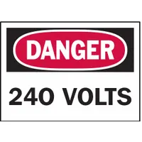 Label: Polyester, Adhesive Sign Mounting, 3 1/2 in x 5 in Nominal Sign Size, 0.01 in Thick, 5 PK (MPN 86063)