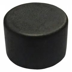 Neodymium disc magnet with 3/8 in outside diameter, 0.25 in thickness, and 4.6 lbf maximum pull force. Suitable for holding, positioning, and retrieving ferrous parts in industrial maintenance, assembly, and material handling applications.