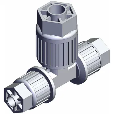 SMC LQ3T3A-R9 PFA Compression Tube Fitting - PFA Compression Tube Fittings