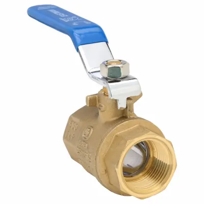 OEM Brass Ball Valve, 3/4 in, FIP x FIP, Full Port, Lever Handle - Brass Ball Valves