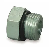 Hydraulic Hose Plug: Carbon Steel, 1 1/2 in Fitting Size, 2,500 psi Max. Working Pressure @ 70 F (MPN 900598-24S)