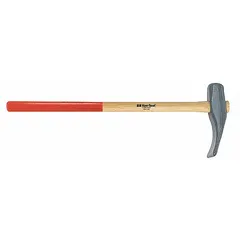 Steel bead breaking wedge with 30 in overall length and 3 5/16 in overall height. Used in manual tire service to break tire beads from rims, providing leverage for heavy-duty applications.
