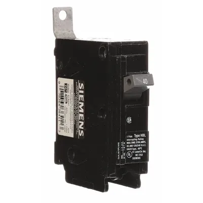 SIEMENS B140HH BL Series Miniature Circuit Breaker - B Series, Bolt-On Siemens Miniature Circuit Breakers