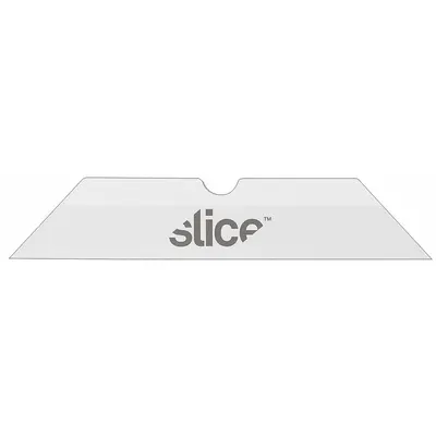 SLICE Utility Blade: 1 5/16 in Blade Lg, 1/4 in Blade Wd, 0.046 in Blade Thick - Straight-Edge Standard-Tip Replacement Utility Blades