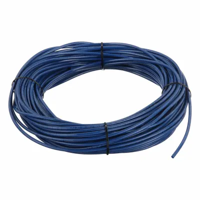 PARKER Standard Polyurethane Tubing, 2.5 mm ID, 4 mm OD, 100 ft, Blue