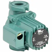 Hydronic Circulating Pump: 1/8 hp HP, 115V AC, Cast Iron, 1, 33 gpm, 10 ft Max. Head, Inline (MPN 0010-F3)