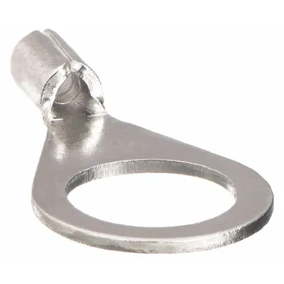 OEM Ring Terminal: Bare, 1/2 in Stud Size, 16 AWG to 14 AWG Wire Sizes - Non-Insulated Ring Terminals