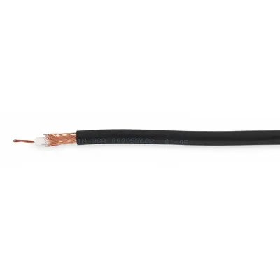 CAROL RG-58/U Coaxial Cable, 20 AWG, 95% Tinned Copper Braid, 1000 ft