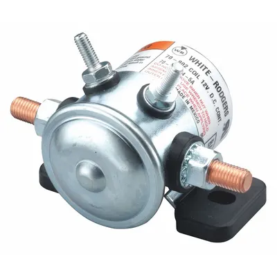 WHITE-RODGERS 70-901 DC Power Solenoid, SPST-NO, Continuous Duty, 6 V Coil - DC Power Solenoids