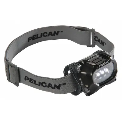 PELICAN Safety-Rated Headlamp: 33 lm, 20 hr Run Time at Max. Brightness, 35 m Max Beam - Headlamps
