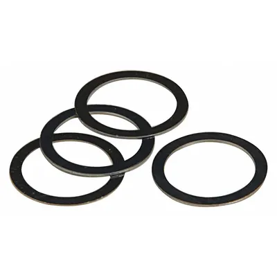 DYNABRADE Shim,PK4: Mfr Part # 52173, Shim, Compatible with Mfr Part # 52452/52453/52455 - Air Tool Replacement Parts