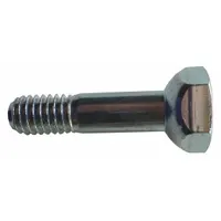 Zinc-plated leveling bolt used for adjusting and stabilizing material handling equipment such as shelving or carts. Provides precise leveling on uneven floors to maintain safety and load balance in industrial, commercial, and warehouse environments