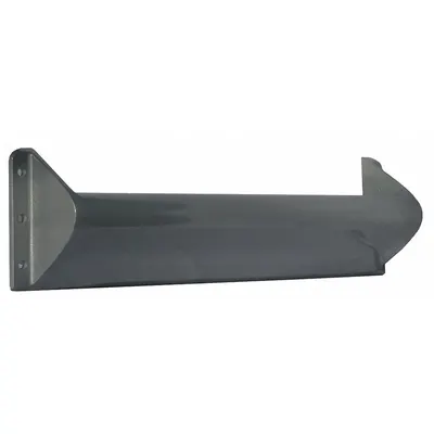 ODD BALL INDUSTRIES Straight Grab Bar, Aluminum, Powder-Coated, 250 lb Capacity - Institutional Bathroom Grab Bars