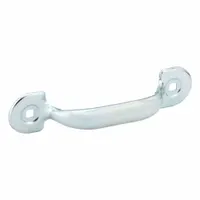 Bar-pull type lift handle for manual operation of garage doors. Non-locking design provides a simple grip for opening and closing. Suitable for residential or commercial garage door applications