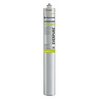 PENTAIR/EVERPURE Water Filter Cartridge: 600 gpm, 25 in Overall Ht, 3 1/4 in Overall Dia (MPN EV962713-75)